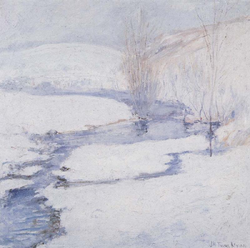 John Henry Twachtman Winter Scene